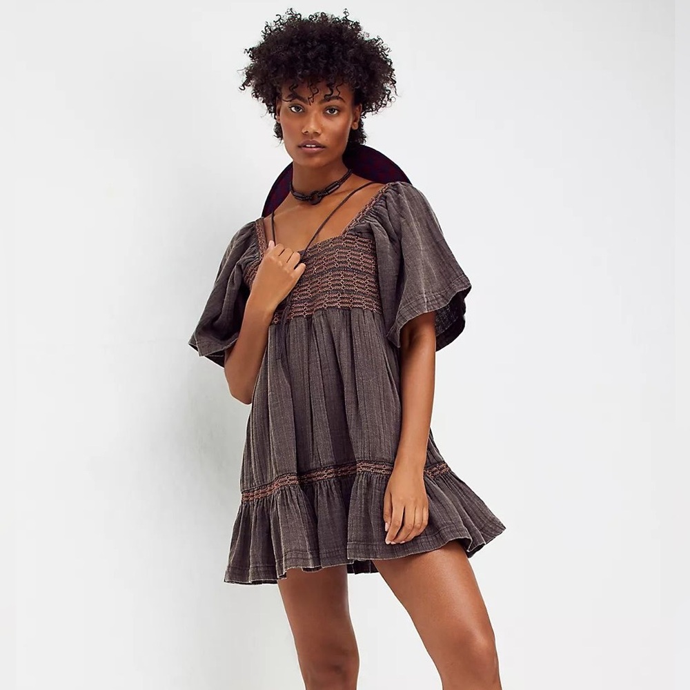 Free People easy to love baby doll dress size x-small